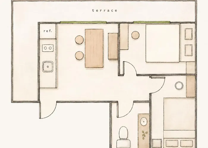 Aparthotel Nook Jongno Full-floor 2-bedroom Near Gwangjang Market Seoul